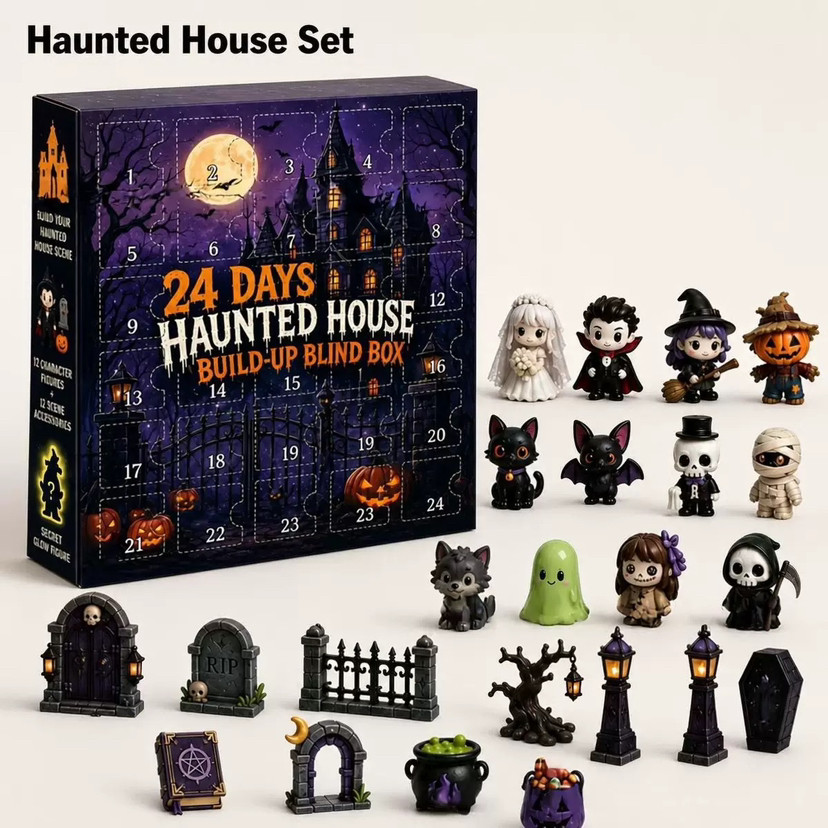 2026 Collectible Advent Calendar – 24 Themed Surprises & Gifts