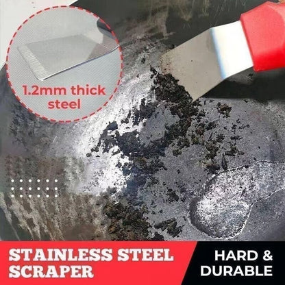 All-in-One Cleaning Spatula Remove Grime, Residue & Stubborn Build-Up