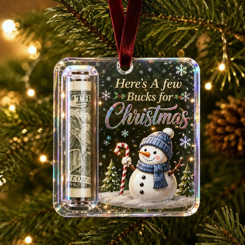 Christmas Cash Gift Ornament- Only $9.9 Per Pcs