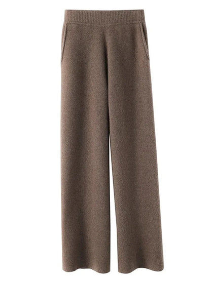 Women's High-Waisted Cashmere Lounge Pants