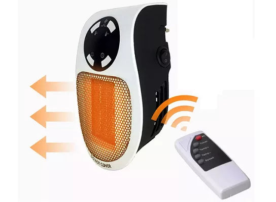 Remote Controlled Fan Heater for Instant Warmth