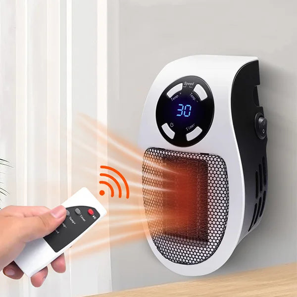 Remote Controlled Fan Heater for Instant Warmth