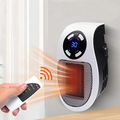 Remote Controlled Fan Heater for Instant Warmth