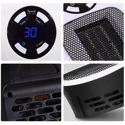 Remote Controlled Fan Heater for Instant Warmth