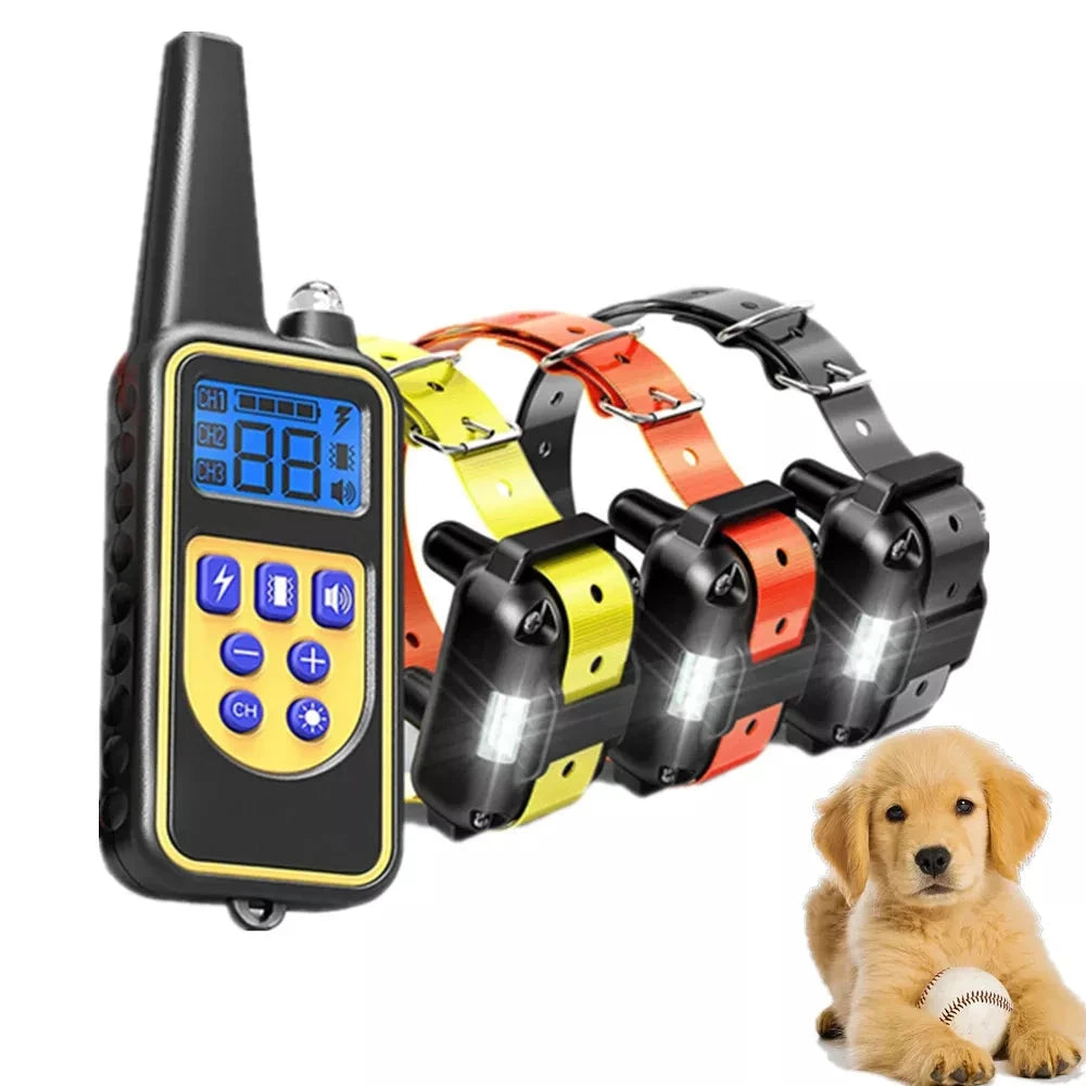 Remote Dog Training Collar - Rechargeable & Waterproof