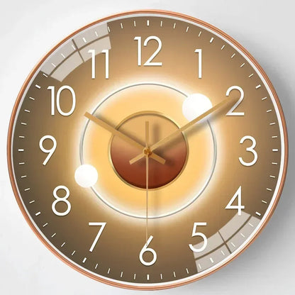Elegant and Silent Wall Clock Ideal for Any Room