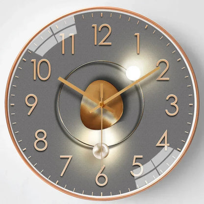 Elegant and Silent Wall Clock Ideal for Any Room