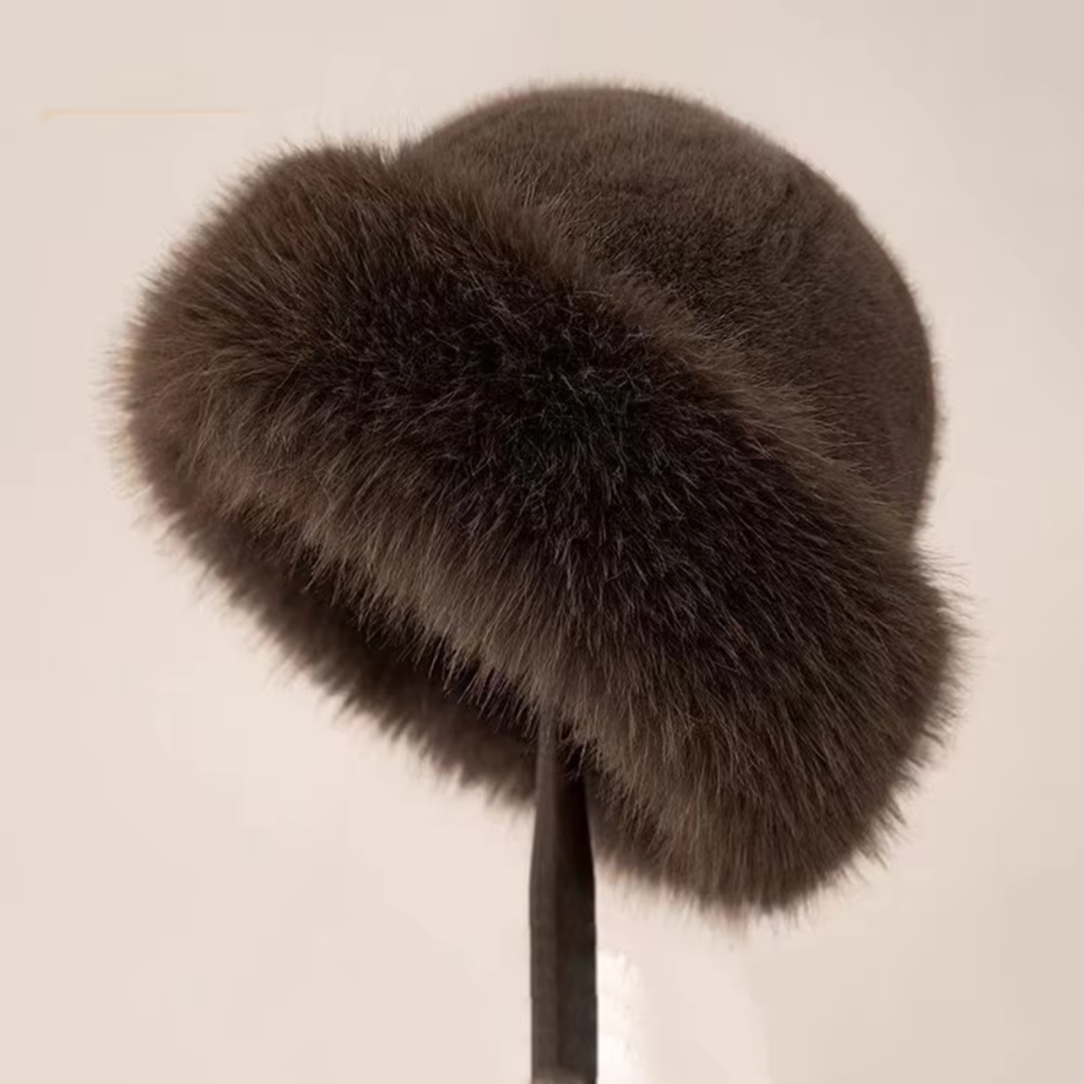 Fashionable Faux Fur Winter Hat
