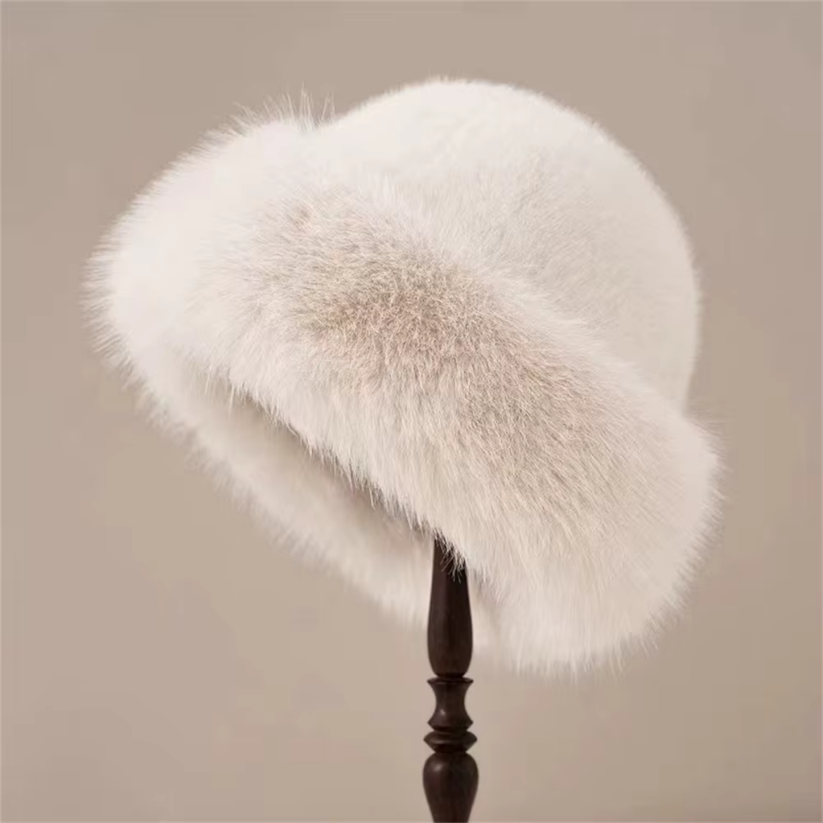 Fashionable Faux Fur Winter Hat