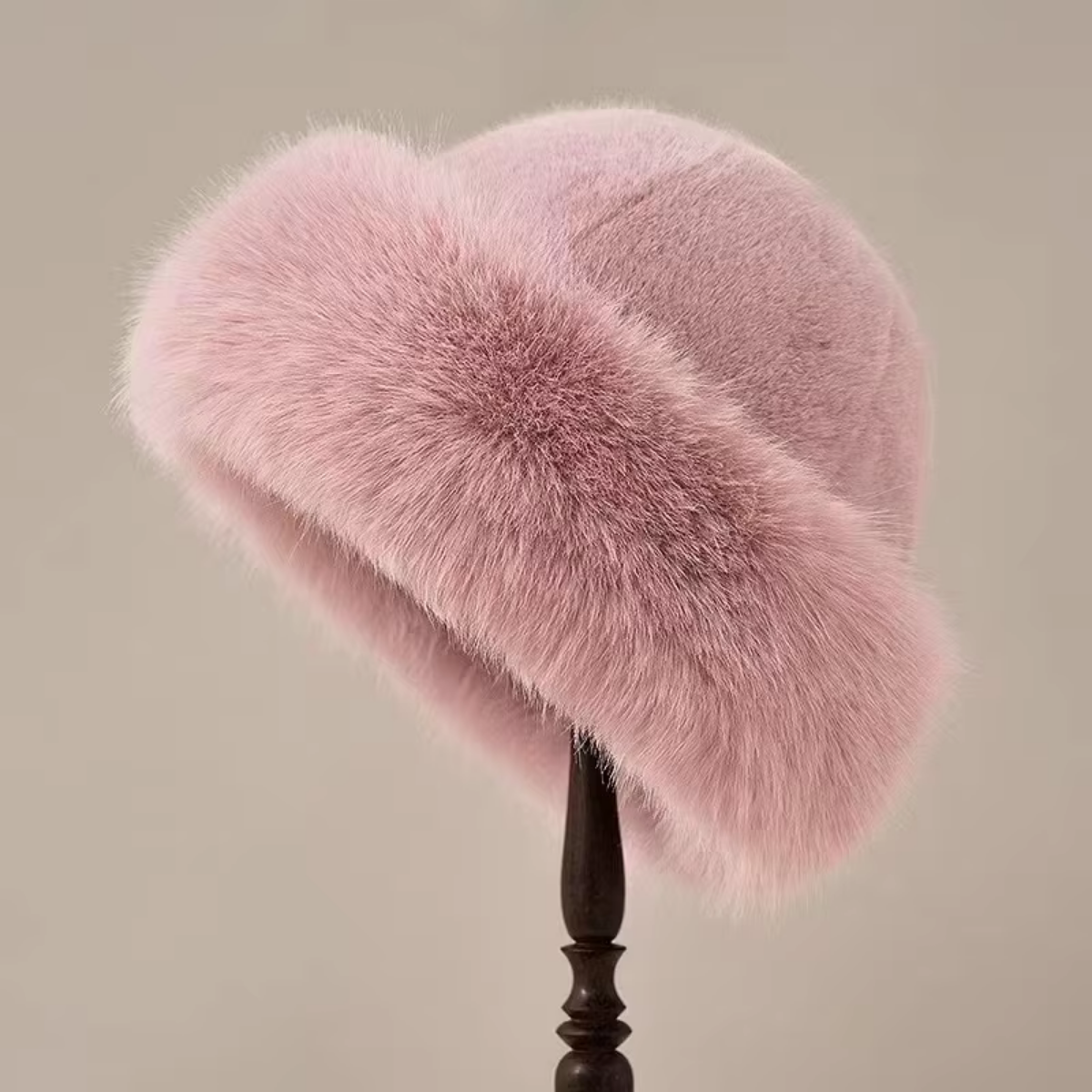 Fashionable Faux Fur Winter Hat