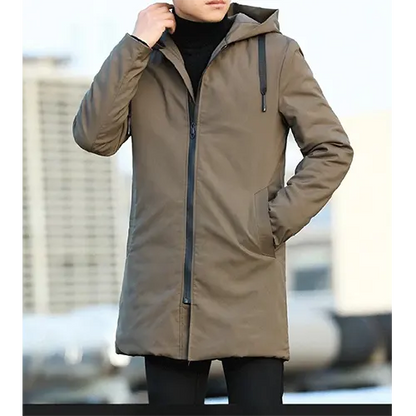 Elegant Insulated Long Jacket