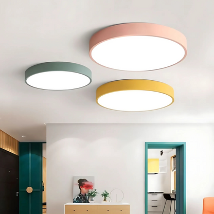 Elegant LED Ceiling Lamp in Scandinavian Style