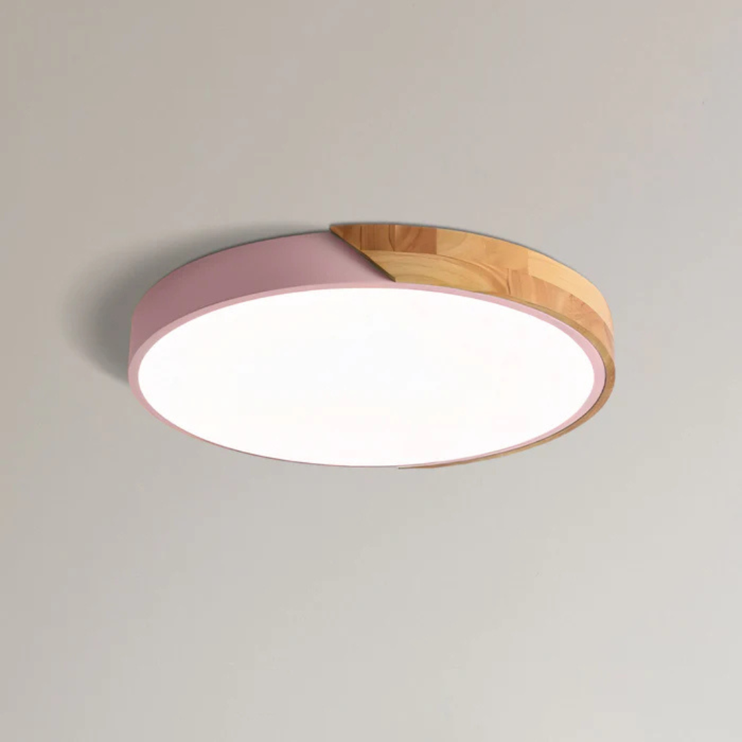 Elegant LED Ceiling Lamp in Scandinavian Style