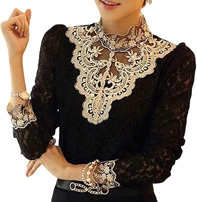 Elegant Women's Embroidered Blouse - Chic Style and Comfort