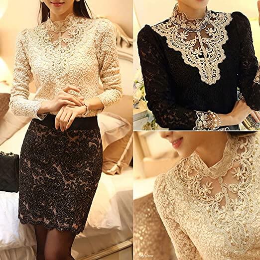 Elegant Women's Embroidered Blouse - Chic Style and Comfort