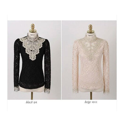 Elegant Women's Embroidered Blouse - Chic Style and Comfort