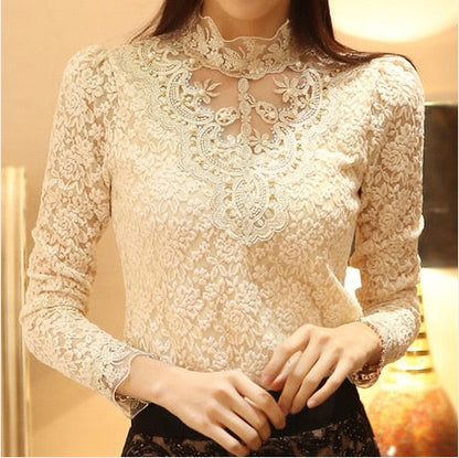 Elegant Women's Embroidered Blouse - Chic Style and Comfort