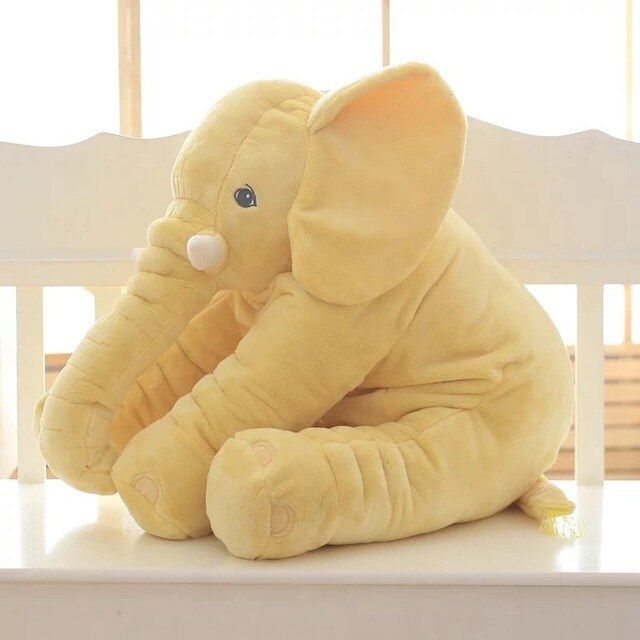 Elephant Pillow Toy | Big Cuddly Plush for Kids & Babies