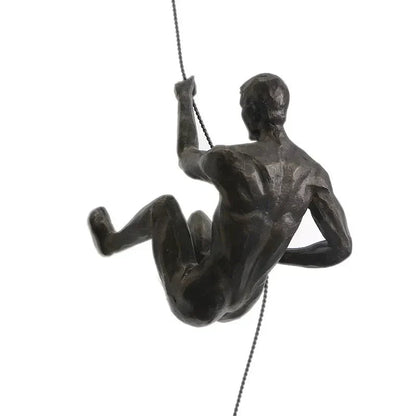 ElevéArt Luxe Wall Decoration Set | Creative Climbing Man for Unique Interior Accents