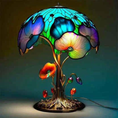 Artisan Mosaic Table Lamp for Soft Light & Decor
