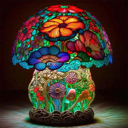 Artisan Mosaic Table Lamp for Soft Light & Decor
