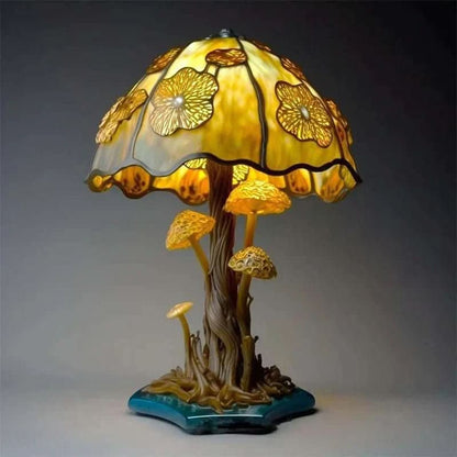 Artisan Mosaic Table Lamp for Soft Light & Decor