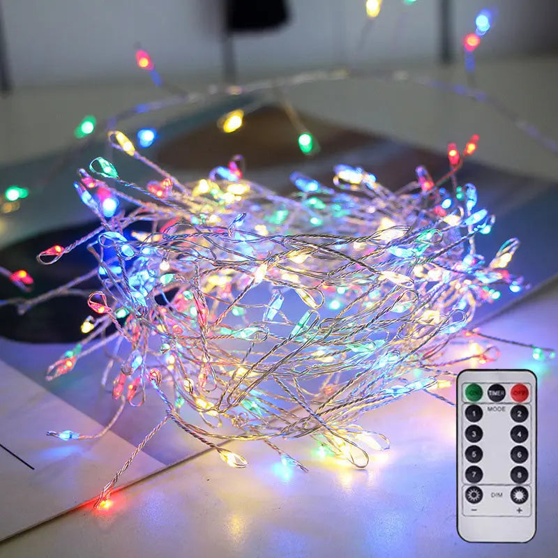 Enchanting LED Firework String Lights