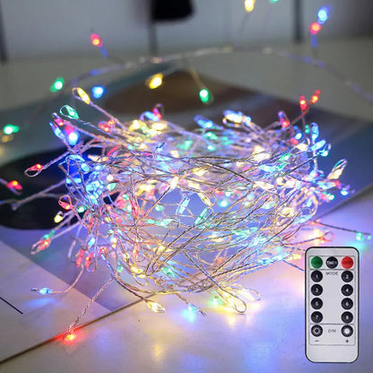 Enchanting LED Firework String Lights