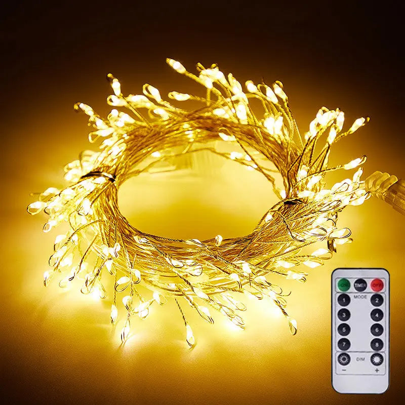 Enchanting LED Firework String Lights
