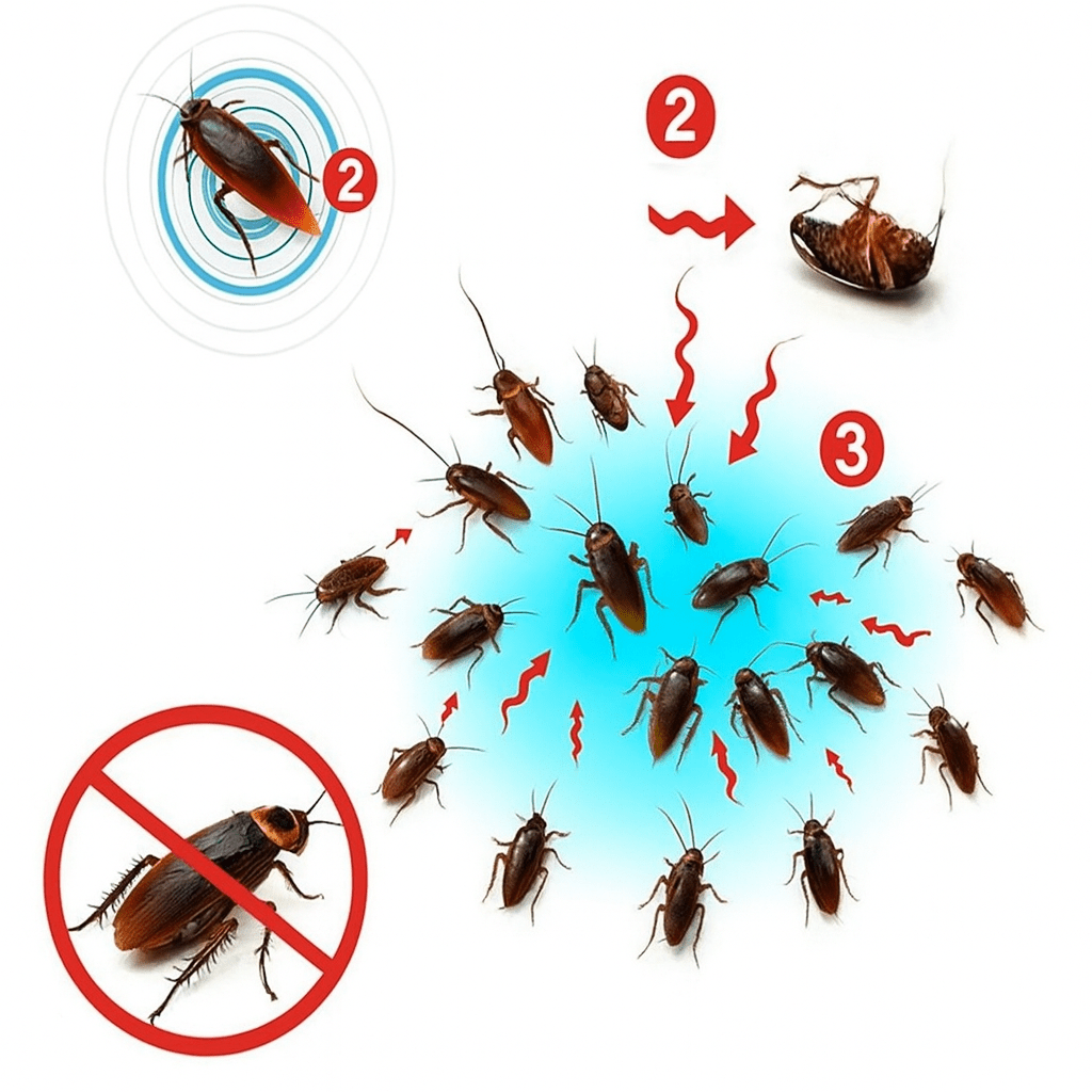 EXTERMINIQ – 3 pieces cockroach gel bait (10g) for effective pest control