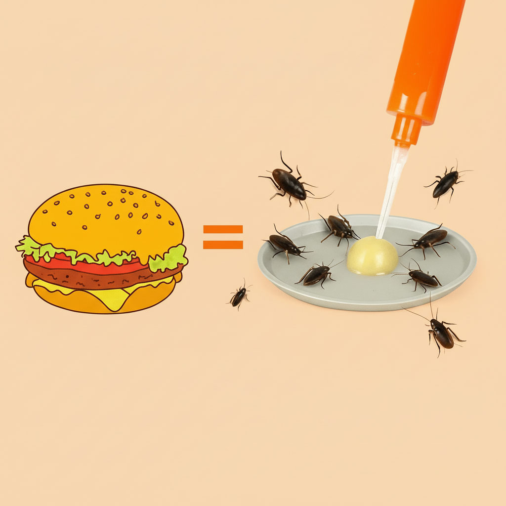 EXTERMINIQ – 3 pieces cockroach gel bait (10g) for effective pest control