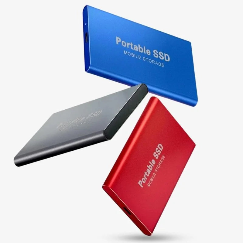 Aluminum Portable Solid State Drive for Storage