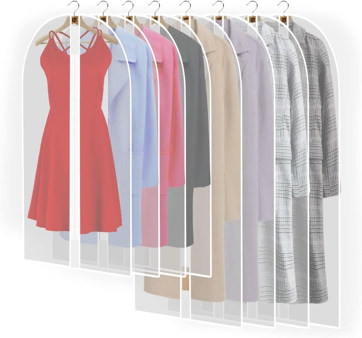 Extra-Long Dress & Gown Garment Bag – 71" (180.34 cm) Protective Covers with Handles