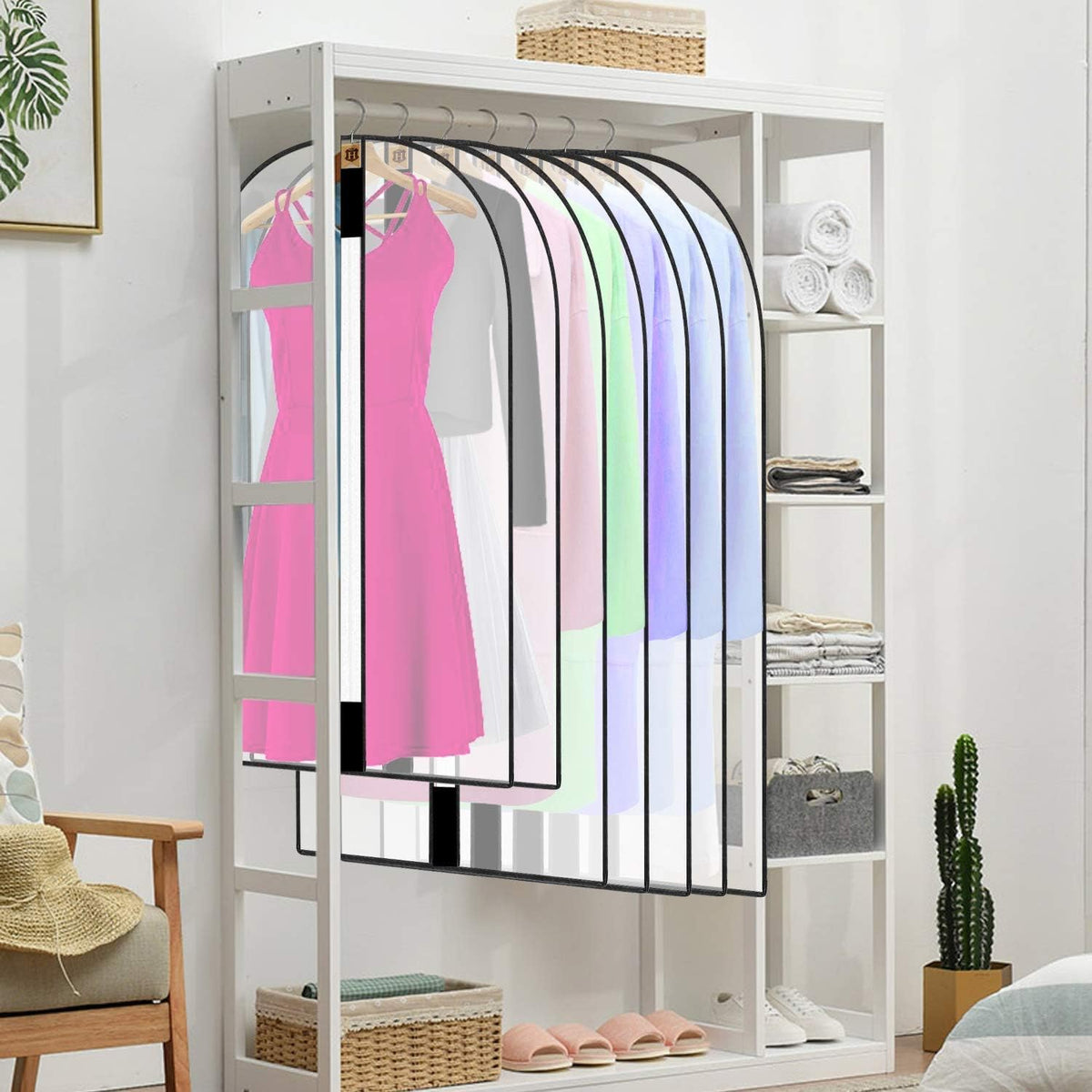 Extra-Long Dress & Gown Garment Bag – 71" (180.34 cm) Protective Covers with Handles