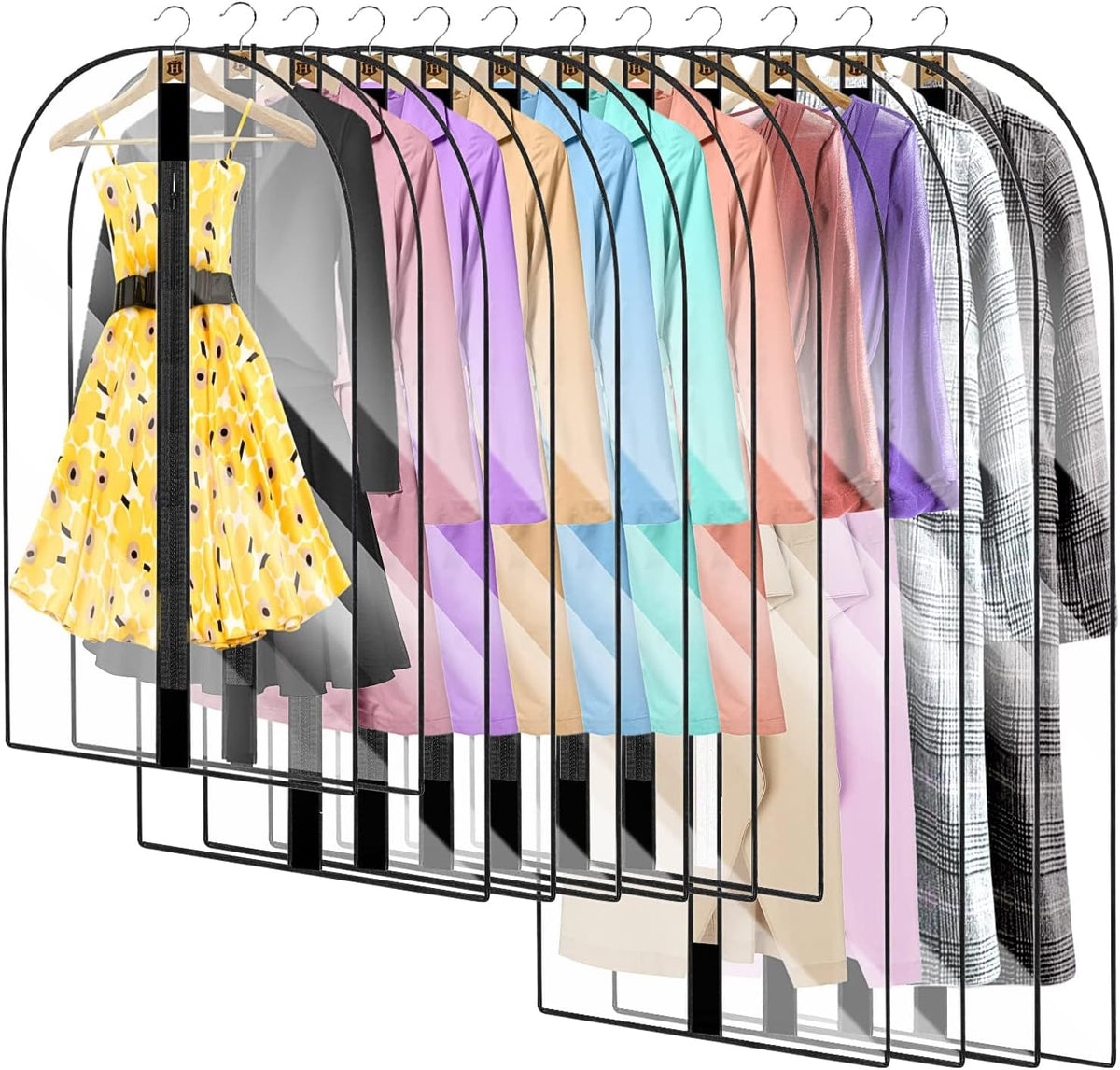 Extra-Long Dress & Gown Garment Bag – 71" (180.34 cm) Protective Covers with Handles