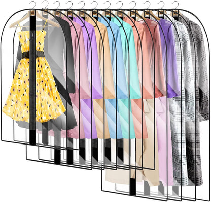 Extra-Long Dress & Gown Garment Bag – 71" (180.34 cm) Protective Covers with Handles