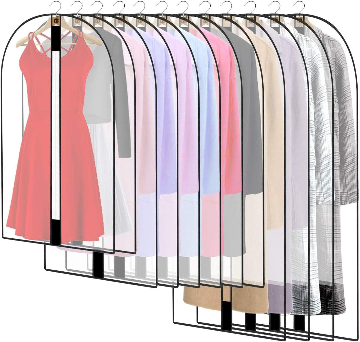 Extra-Long Dress & Gown Garment Bag – 71" (180.34 cm) Protective Covers with Handles
