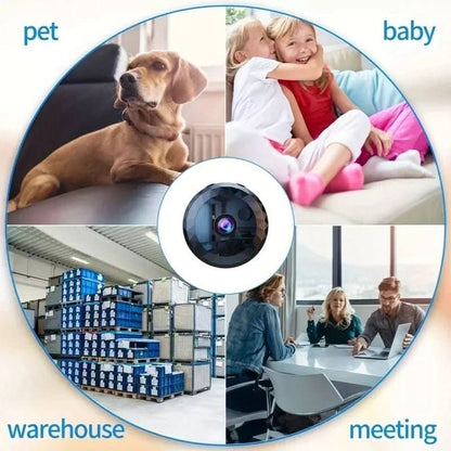 EYECORE MINI – Magnetic WiFi Security Camera with 1080P HD, Night Vision & Motion Detector