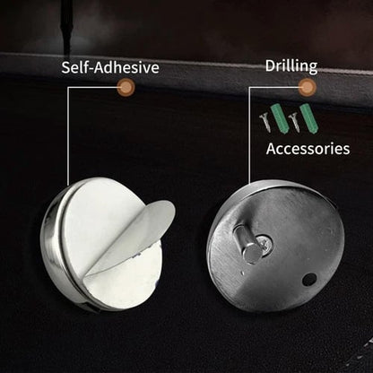 HOT SALEHidden Stainless Steel Rubber Dual-use Door Stopper Door Holders