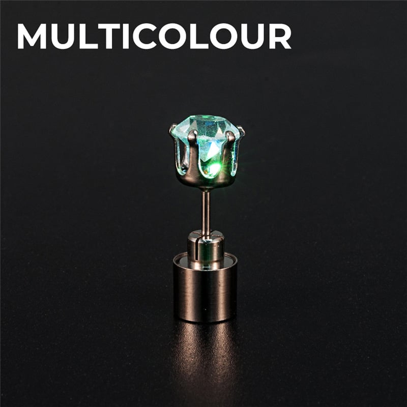 Light-Up LED Stud Earrings – Dazzling Glow for Parties & Festivals