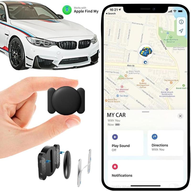 Mini Magnetic GPS Tracker – Portable Anti-Theft & Real-Time Location Device