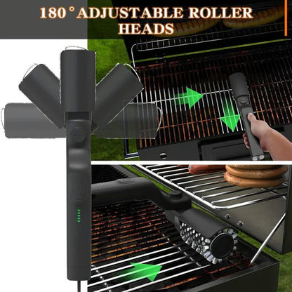 Electric BBQ Grill Brush : Motorized Power Scrubber for Effortless Cleaning