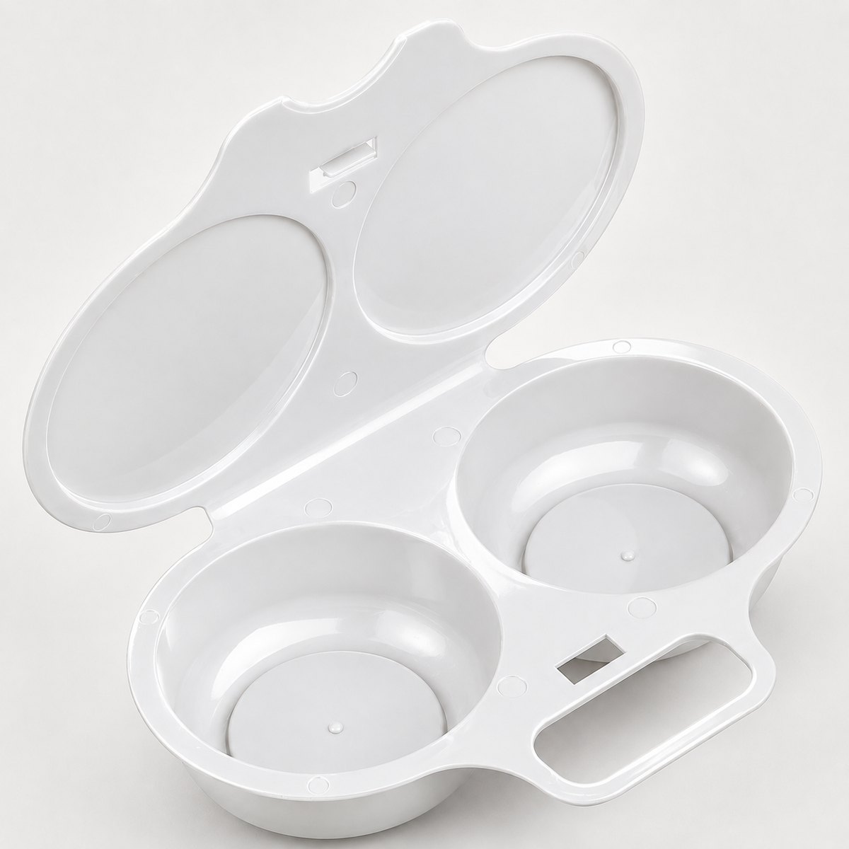 BUY 2 GET 1 FREE! Microwave Egg Poacher – Perfect Eggs in Minutes