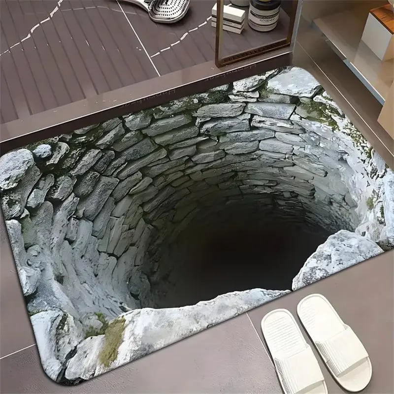 Endless Abyss Illusion Doormat – Mind-Bending 3D Visual Effect