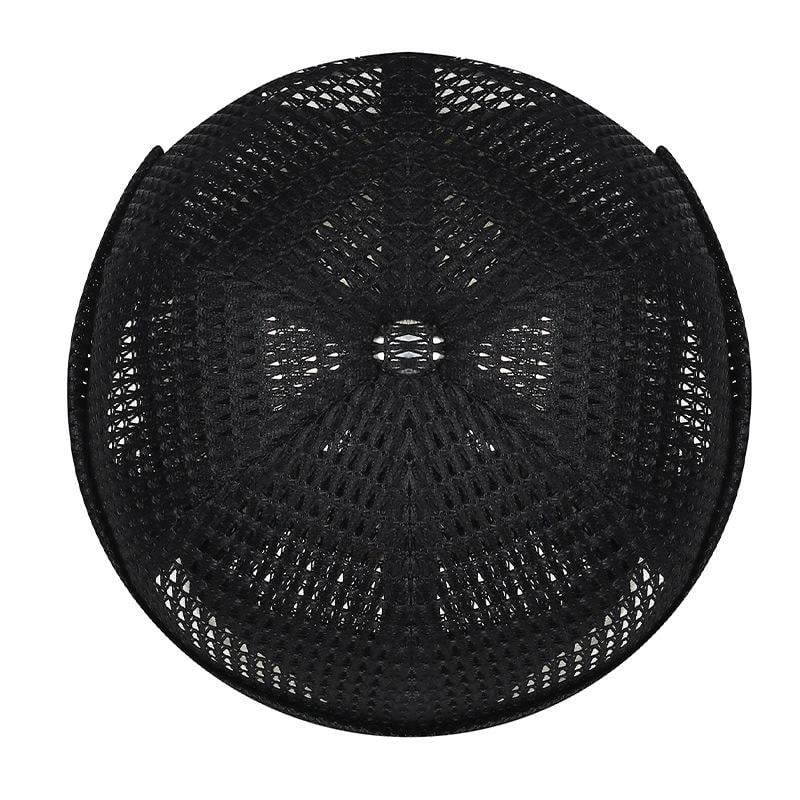 Men’s Breathable Brimless Docker Hat – Lightweight Mesh Skull Cap for Summer Outdoor Wear