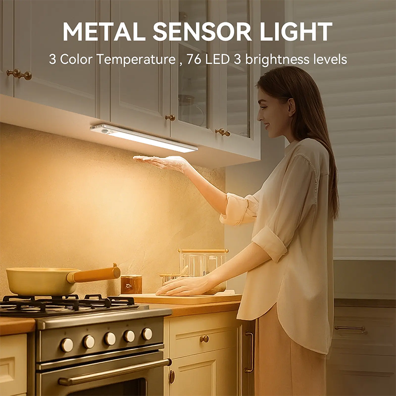 Under Cabinet Lights,Motion Sensor Night Light Indoor,USB Rechargeable Light