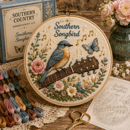 Beginner-Friendly Dolly Southern Country Needlework DIY Kit