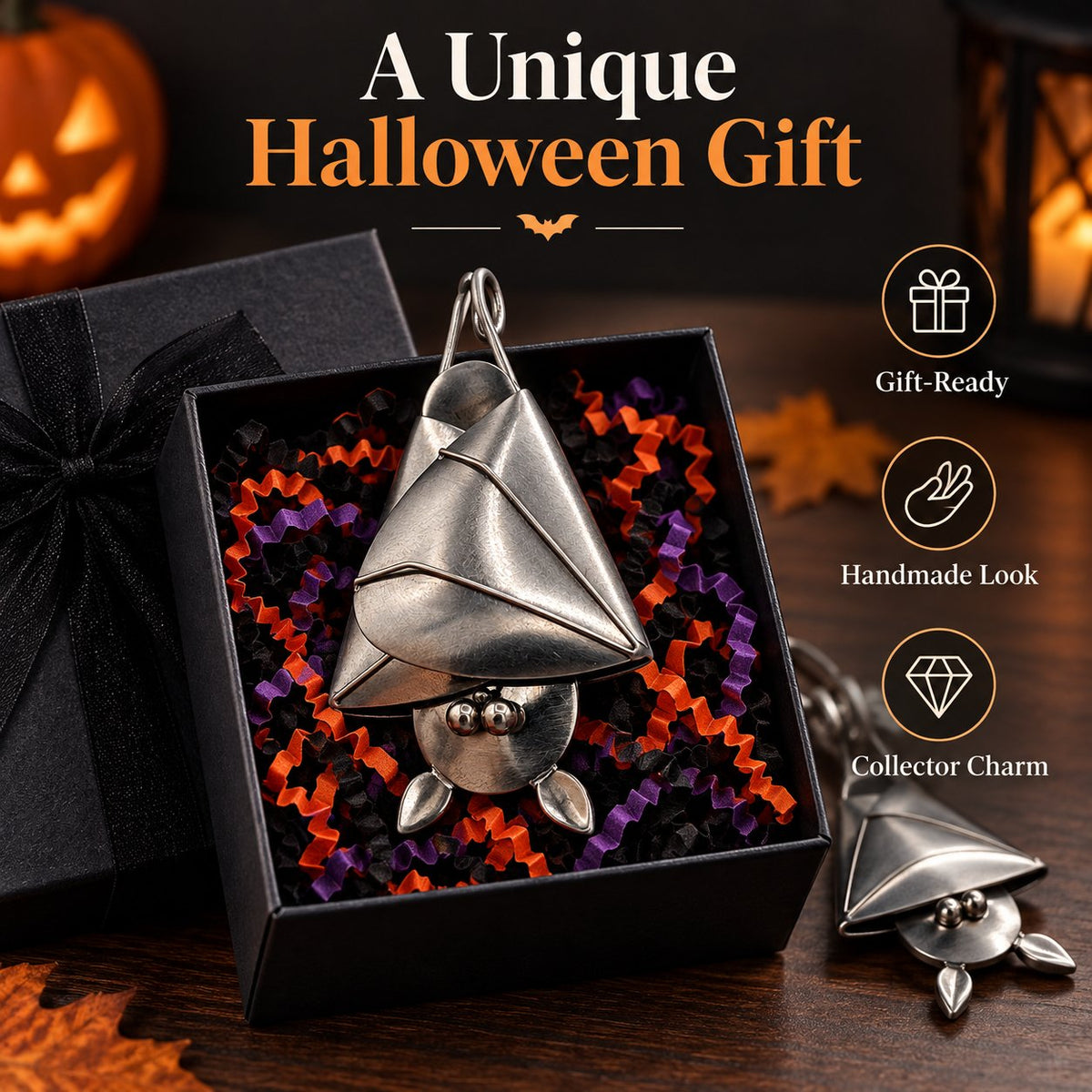 Last Day 49% OFF - Handcrafted Shy Hanging Bat – Your New Little Houseguest