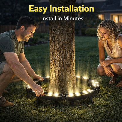 LED Ring Tree Light | Outdoor Waterproof Landscape Spotlight