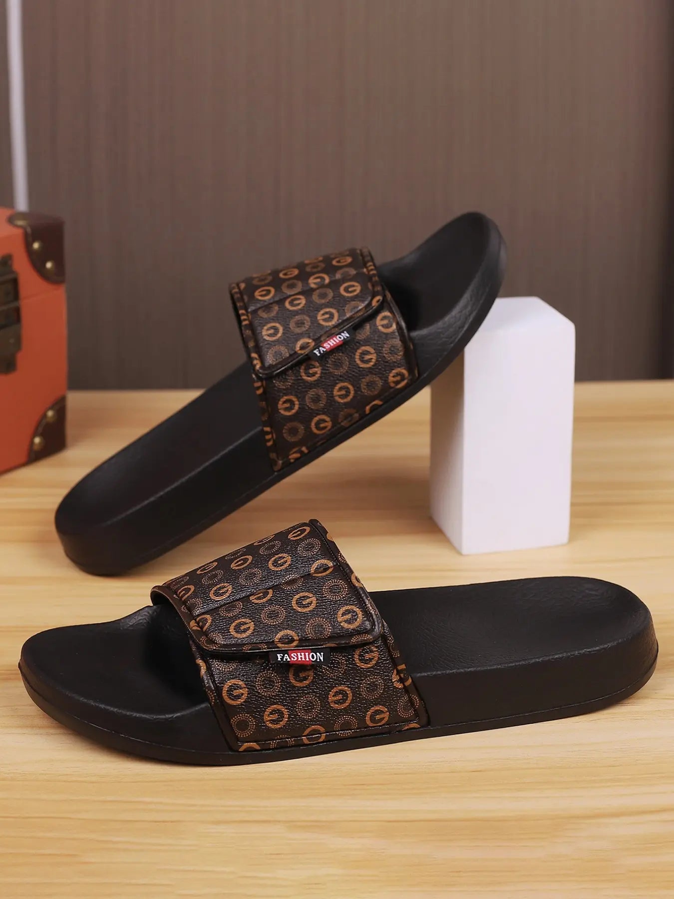 Unisex Floral Slides – Lightweight